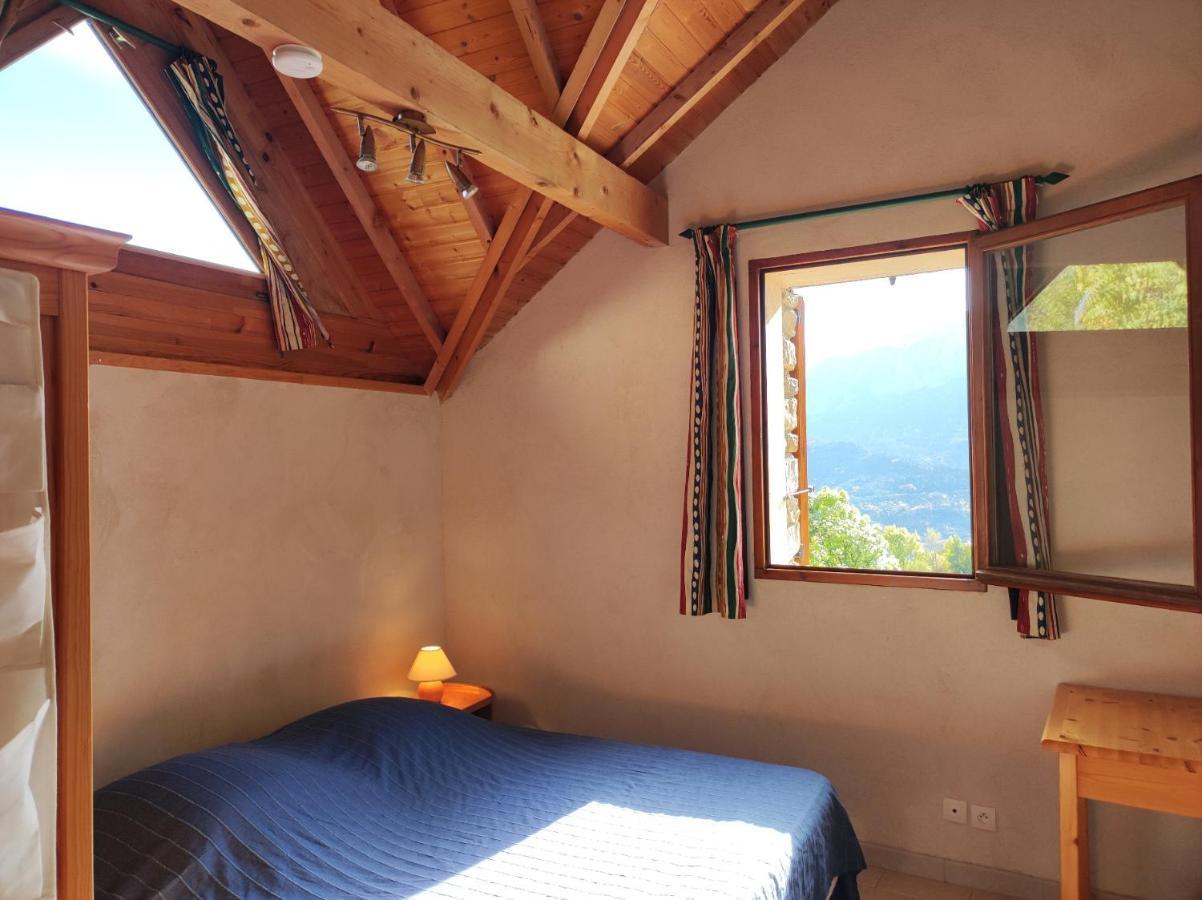 Chalet Mounette Ski Sauna Lac Embrun Puy-Sanieres Buitenkant foto